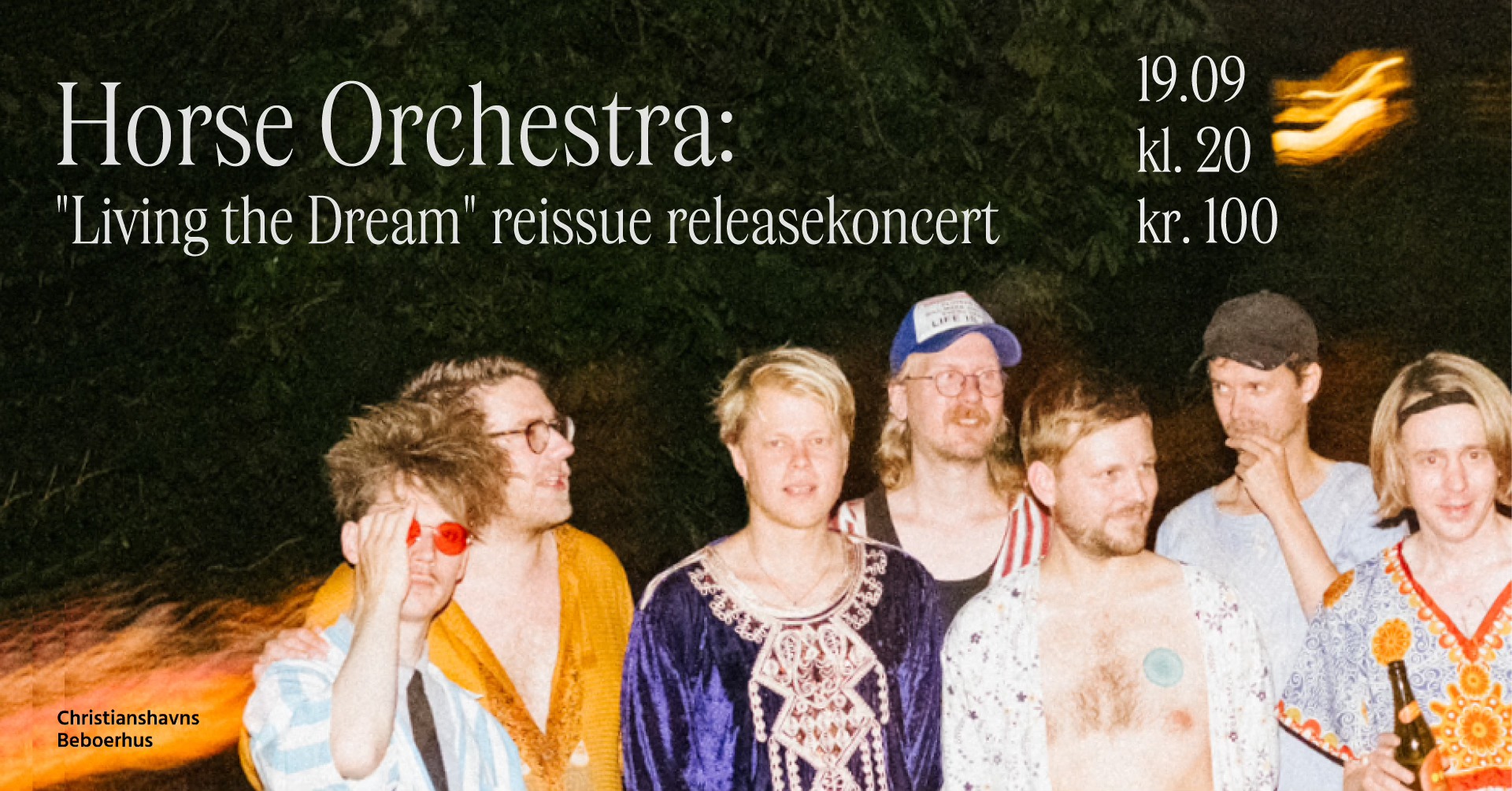 Horse Orchestra: “Living the Dream” reissue releasekoncert